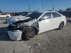 Salvage cars for sale at Homestead, FL auction: 2016 Toyota Camry LE