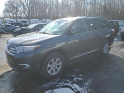 Salvage cars for sale at Glassboro, NJ auction: 2012 Toyota Highlander Base