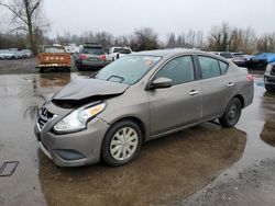 Nissan salvage cars for sale: 2015 Nissan Versa S