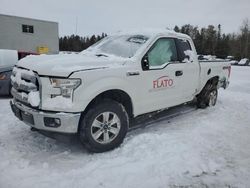 Salvage cars for sale at Cookstown, ON auction: 2017 Ford F150 Super Cab