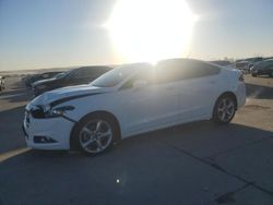 Salvage cars for sale at Grand Prairie, TX auction: 2016 Ford Fusion SE