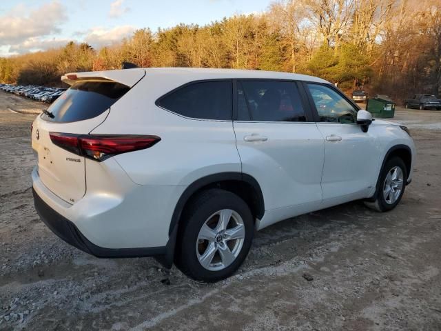 2023 Toyota Highlander Hybrid LE