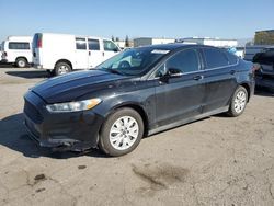 Salvage cars for sale at Bakersfield, CA auction: 2014 Ford Fusion S