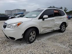 Salvage cars for sale at Opa Locka, FL auction: 2014 Subaru Forester 2.5I Premium