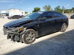 Vehiculos salvage en venta de Copart Opa Locka, FL: 2018 Hyundai Elantra SEL