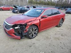 Volkswagen salvage cars for sale: 2020 Volkswagen Passat SEL