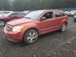 Dodge salvage cars for sale: 2009 Dodge Caliber SXT