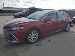 Salvage vehicles for parts for sale at auction: 2021 Toyota Camry LE