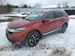 Salvage cars for sale at Columbia Station, OH auction: 2018 Honda CR-V Touring