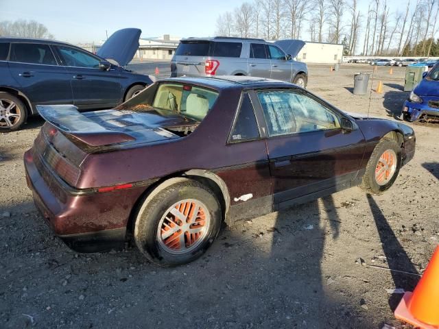 1986 Pontiac Fiero SE