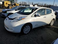 Nissan Leaf salvage cars for sale: 2017 Nissan Leaf S