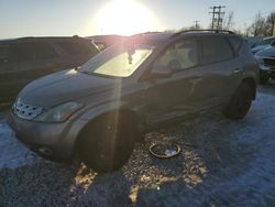 Salvage cars for sale at Wayland, MI auction: 2004 Nissan Murano SL