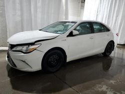 Salvage cars for sale at Leroy, NY auction: 2015 Toyota Camry Hybrid