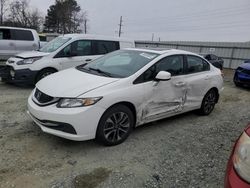 Honda salvage cars for sale: 2013 Honda Civic EX