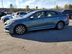 Salvage cars for sale at Gaston, SC auction: 2015 Hyundai Sonata Sport