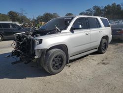 Chevrolet salvage cars for sale: 2015 Chevrolet Tahoe Police