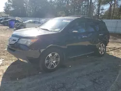 Salvage cars for sale at Knightdale, NC auction: 2008 Acura MDX Technology