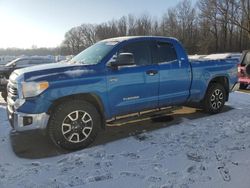 Toyota Tundra Double cab sr salvage cars for sale: 2017 Toyota Tundra Double Cab SR