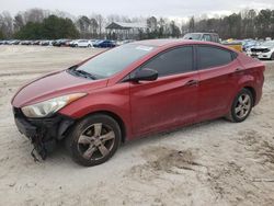 Salvage cars for sale at Charles City, VA auction: 2011 Hyundai Elantra GLS