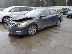 Salvage cars for sale at Arlington, WA auction: 2015 Nissan Altima 2.5