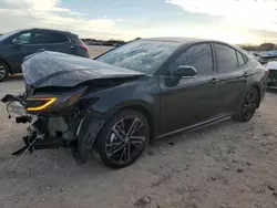 Salvage cars for sale at San Antonio, TX auction: 2025 Toyota Camry XSE