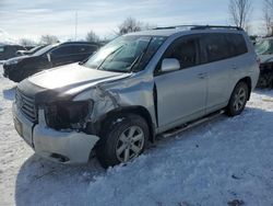 Salvage cars for sale at London, ON auction: 2008 Toyota Highlander