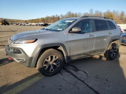 Jeep salvage cars for sale: 2015 Jeep Cherokee Trailhawk