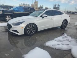 Salvage cars for sale at New Orleans, LA auction: 2021 Hyundai Sonata Limited