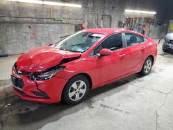 Chevrolet salvage cars for sale: 2017 Chevrolet Cruze LS