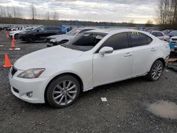 Salvage cars for sale from Copart Arlington, WA: 2010 Lexus IS 250