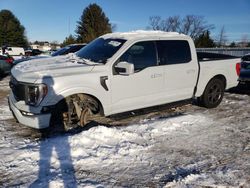 Salvage cars for sale at Finksburg, MD auction: 2021 Ford F150 Supercrew