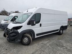 Salvage trucks for sale at Assonet, MA auction: 2023 Dodge RAM Promaster 3500 3500 High