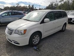 Flood-damaged cars for sale at auction: 2013 Chrysler Town & Country Touring