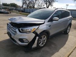 Salvage cars for sale at Sacramento, CA auction: 2018 Ford Escape SE