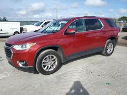 Salvage cars for sale from Copart Homestead, FL: 2018 Chevrolet Traverse LT