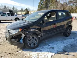 Salvage cars for sale at Knightdale, NC auction: 2019 Ford Ecosport S