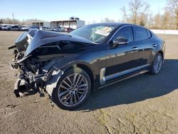 Salvage cars for sale from Copart Portland, OR: 2018 KIA Stinger