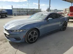 Salvage cars for sale at Anthony, TX auction: 2024 Ford Mustang