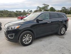 Salvage cars for sale at Fort Pierce, FL auction: 2018 KIA Sorento LX