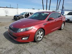 KIA Vehiculos salvage en venta: 2015 KIA Optima LX