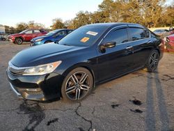 Honda salvage cars for sale: 2016 Honda Accord Sport