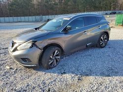 Salvage cars for sale from Copart Gainesville, GA: 2015 Nissan Murano S