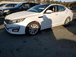 Salvage cars for sale at Exeter, RI auction: 2015 KIA Optima EX