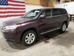 Toyota salvage cars for sale: 2011 Toyota Highlander Base