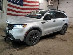 Salvage cars for sale at Lyman, ME auction: 2021 KIA Sorento SX