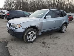 Salvage cars for sale at Glassboro, NJ auction: 2004 BMW X3 3.0I