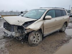 Salvage cars for sale at Houston, TX auction: 2013 Toyota Highlander Base