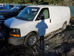 Salvage trucks for sale at Graham, WA auction: 2013 Chevrolet Express G1500