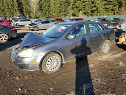 Salvage cars for sale at Graham, WA auction: 2008 Volkswagen Jetta S