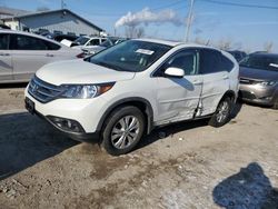 Salvage cars for sale at Pekin, IL auction: 2014 Honda CR-V EX